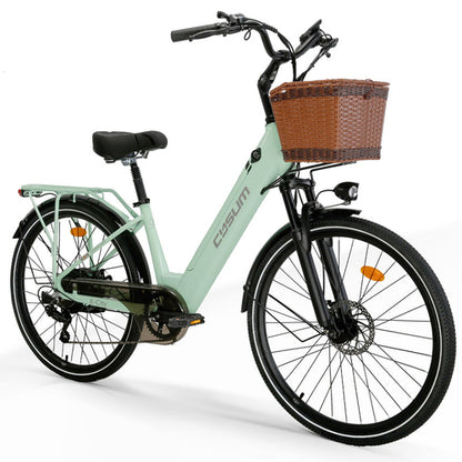 CYSUM X-City women e bike - 26 inch aluminum, 250w 10Ah, speed 25km/h,